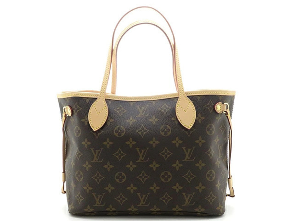 LOUIS VUITTON Neverfull Tote Bag Pouch Clutch Monogram Pivoine